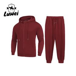 Fashion Jogger Pullover Custom Made Oversized Plain Zip Bluza Moletons Mens Sweatsuits 2 Piece Hoodie Tracksuit Sets