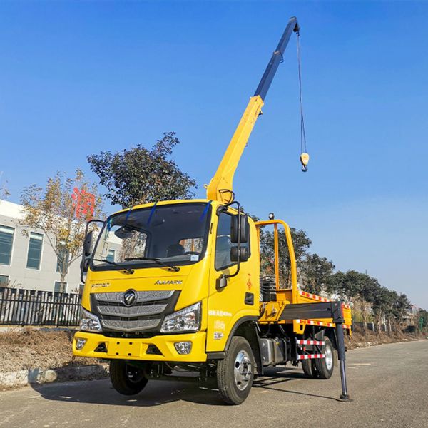 Mini Truck Crane 3ton to 8ton Telescopic Boom Lifting Crane