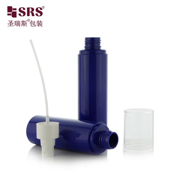 T120D42N24 120ml PET Plastic Spray Pump Bottle For Fragrance Mist No Leakage Customization Color Logo