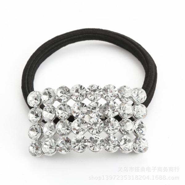 Ballet Lyrical Dance Dress Accessory Crystal Hair Elastic Bands Party Performance Costumes Accessory For Girls