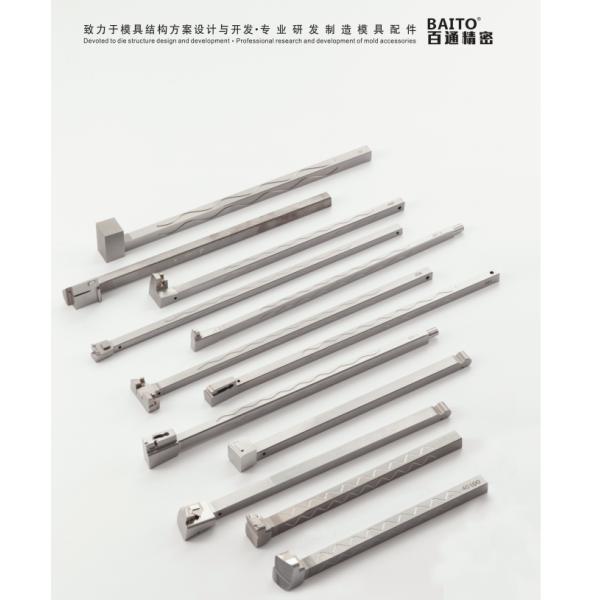 Moulage par injection en acier de poussoir de traitement thermique pour le moulage par injection en plastique