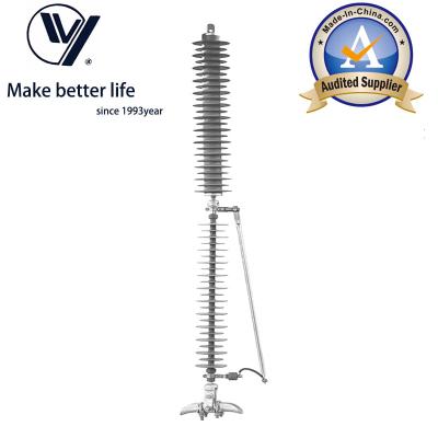 110kV Polymer Housed Surge Arrester with Leave Device for Substation