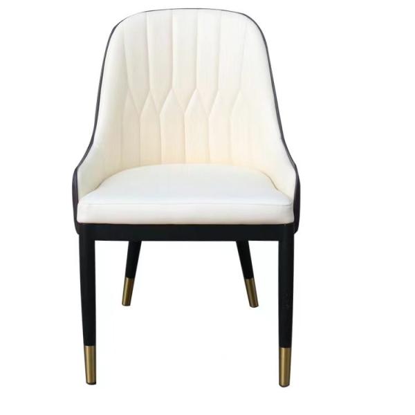 Restaurante de solo de couro feito sob encomenda de Sofa Chair Four Feet Hotel