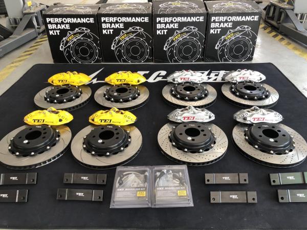 Rotor grande do disco do jogo 355*32 do freio da série BBK de BMW E46 5 para Front And Rear Wheel