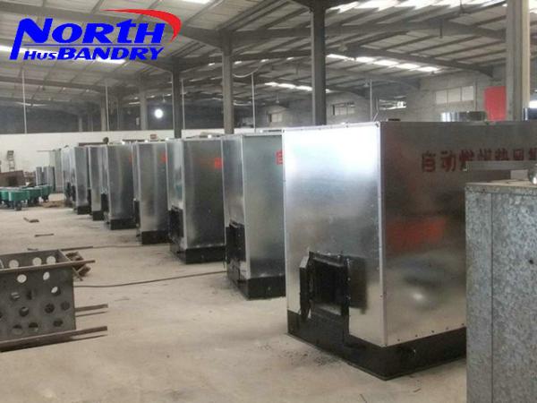 Automatic coal fired poultry/greenhouse air heater high working efficiency