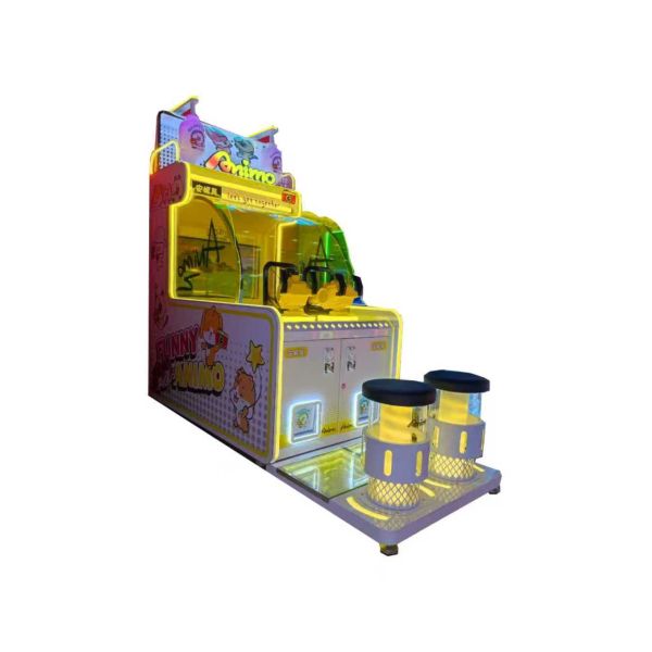 Cartoon Theme Ball Shooting Arcade Game Machine Coin Operated For Children'S Amusement Park