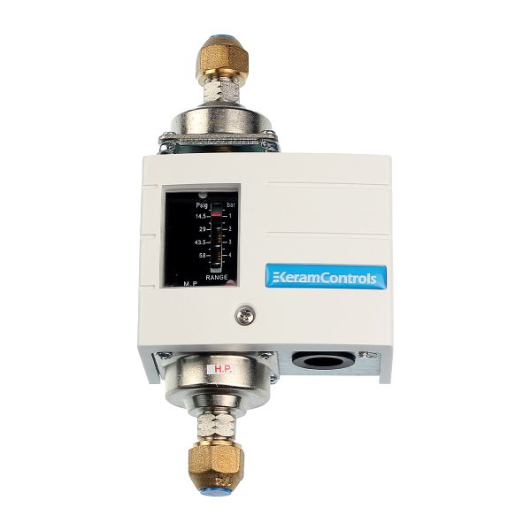 QYD Series Differential Pressure Switch with 0.5bar~6bar Range IP44 Protection and -20~120℃ Temperature
