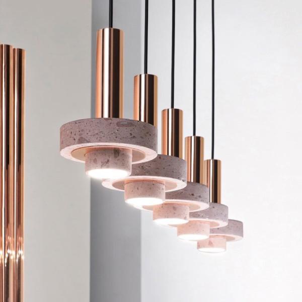Nordic Bedroom Bed Modern Simple Marble Living Room Light Creative Led Chandelier