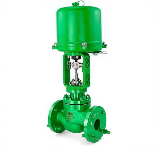 In2In50Best Quality  Electric Control Valve Diaphragm Pressure Regulating Valve Stop Valve WCB 2way  for Water Oil Gas and Steam