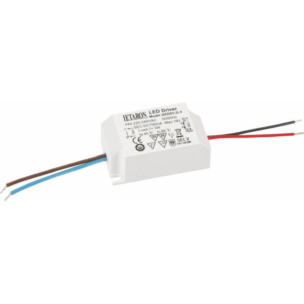 Regulador constante del conductor de la corriente LED de AED03-1LLS 350mA 3W