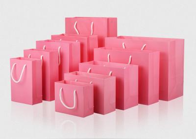 Clothing Store Shopping Paper Bag Logo Custom Advertising Packaging Printing