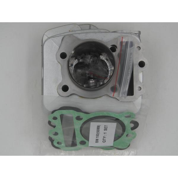 Black Motorcycle Cylinder Kit / Bajaj Boxer BM150 Cylinder Repair Kit