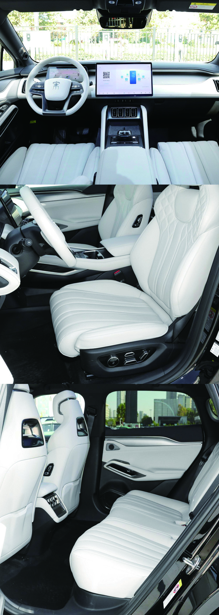 Новый 662-километровый BYD Song L Electric EV Car Luxury SUV 5-местный