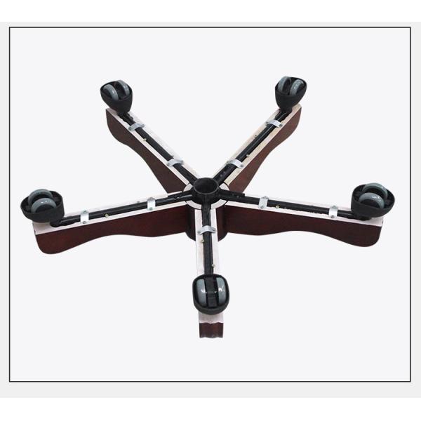 Chefe de escritório Cadeira giratória Base de madeira Cadeira de classe grande Base de pé de cinco estrelas