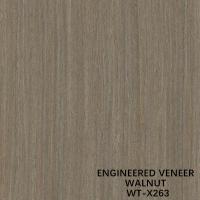 0.15-0.55mm Épaisseur Machiné Bois Placage X263 Trimestre Coupe Fine Line Grain Pour Porte Et Windows