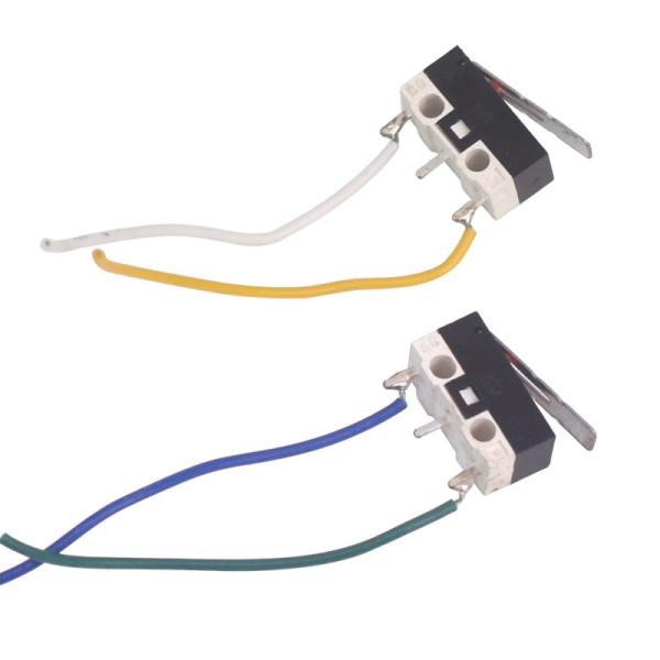 6.2mmx12.8mm Makerbot MK7 MK8 3D Printer Limit Switch With Cable