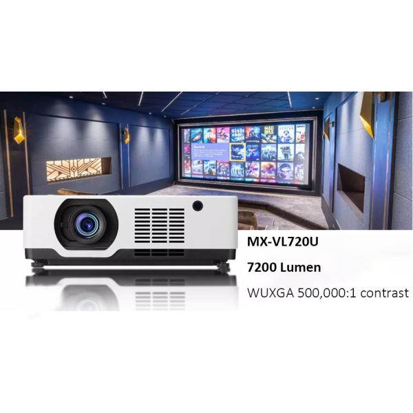 7200 Lumens Laser Projector For Immersive Projection 360 Holographic Mapping System