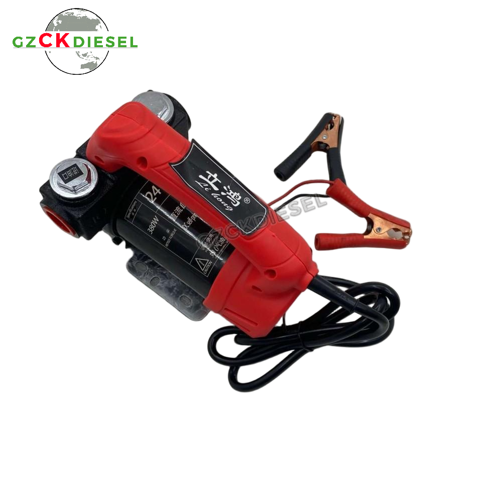 Electric Oil Pump Suit 24v Steel Wire Pipe diesel Pump DC Fuel Transfer Pump
