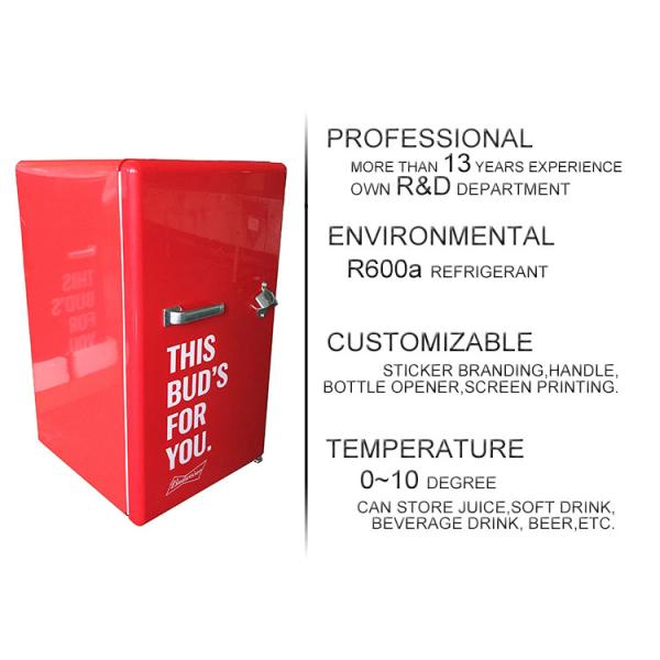 80 liters hot sale commercial refrigerator beverage cooler SC80H