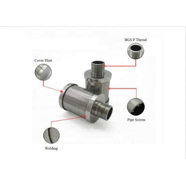 High Precision Water Filter Nozzle Anti Corrosion With Long Service Life