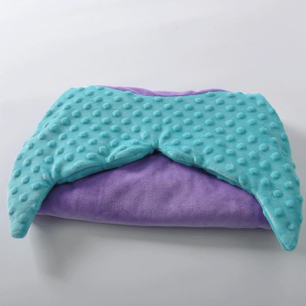 Plush Sleeping Bag Blanket Minky Kids Mermaid Fleece Blanket