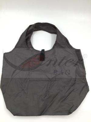 210D Polyester Foldable Reusable Tote Bags / Reusable Collapsible Grocery Bags