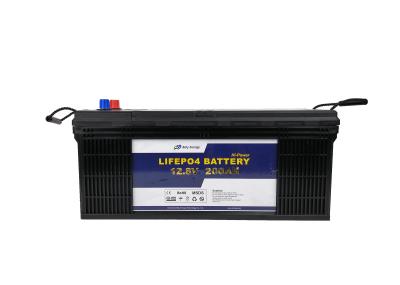 bateria de lítio recarregável das energias solares de 12V 200Ah para o reboque de campista