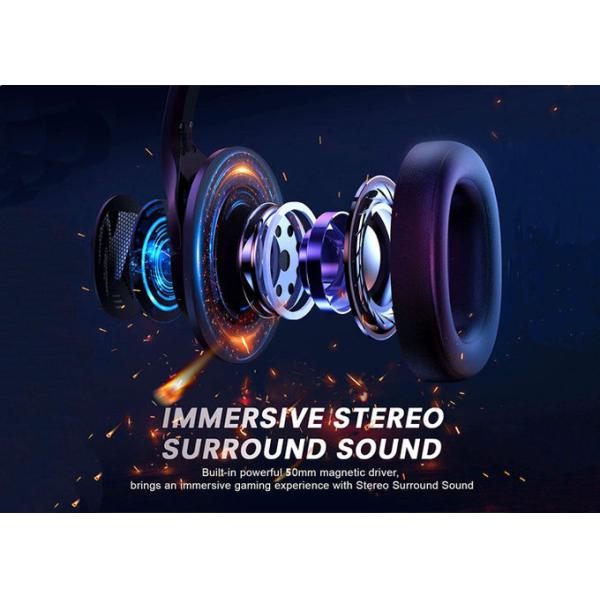 шум водителя 40mm отменяя шлемофон ПК, связанные проволокой наушники для ПК