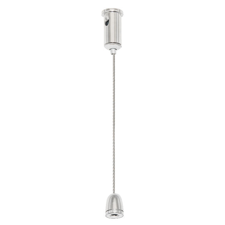 Stainless Steel Wire Sling Sets Adjustable Wire Gripper Ceiling Coupler Cable Suspension Kit Track Light