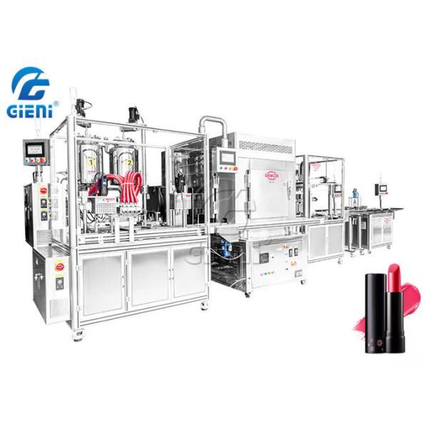Máquina de rellenar 800L/Min 960pcs/H de la barra de labios del mármol del silicón