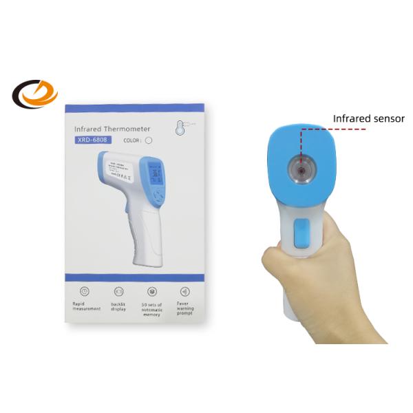 Handheld Type Non Contact Infrared Thermometer With Temperature Abnormal Alarm