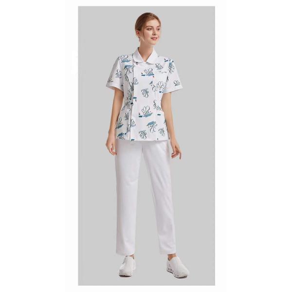 S&J OEM Medical Clothing Hospital Uniform Doctors Nurses Men Women Hospital Clothing Patient Gown Clothes Cotton Unisex Custom
