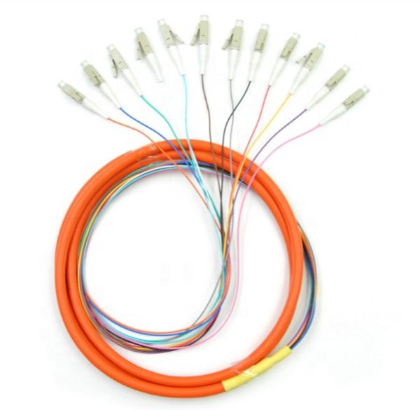 Colorful Fiber Optic Pigtail SC LC ST UPC Connector G655 G652D G657A Type