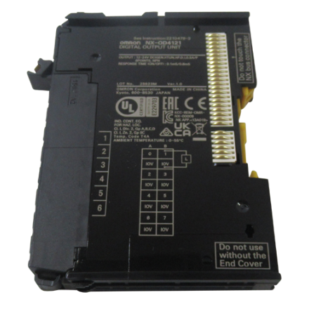 Omron NX-OD4121 8-Point NPN Transistor Output Unit for NX I/O System