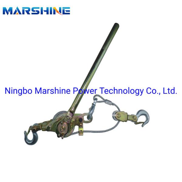 Wire Rope Puller Lifting Tools Manual Ratchet Wire Rope Tighter
