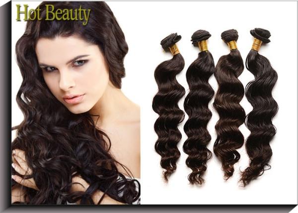 100 Brazilian Remy Virgin Human Hair Extensions , Body Wave Long Hair