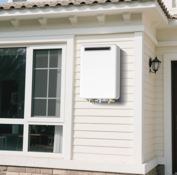 Remote Controlled Smart Outdoor Gas Water Heater Precision Temperature Control Ultra Quiet