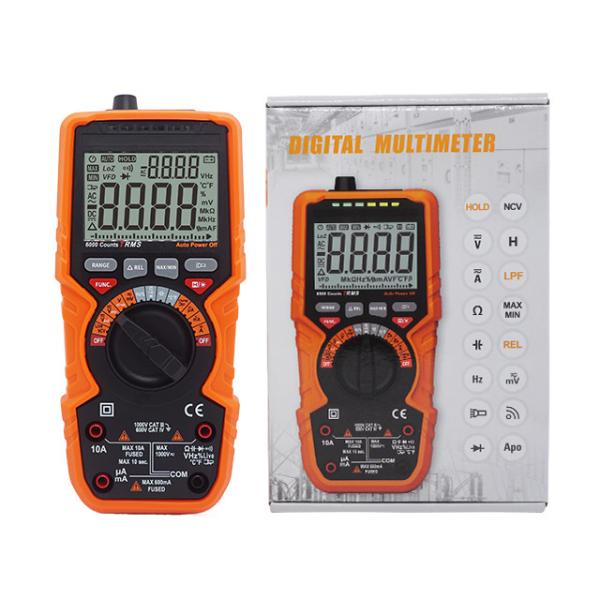 PM18C Multiméter Digital de Alto Desempenho Com Teste Elétrico de Medição de Tensão e Corrente AC/DC