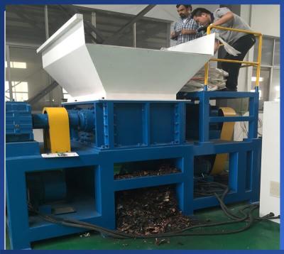 Cardboard Shredder Double Shaft ShredderWaste Shredder Machine  With CE Certificate Industrial Paper Shredder