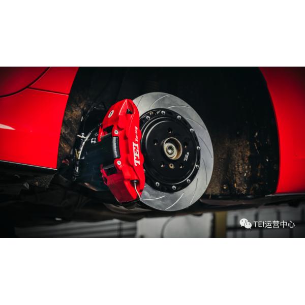 Rear Big Brake Kit 4 Piston Caliper With 355*32 Mm Rotor BBK Auto Brake System For BMW 3 Series G20 20 Inch Car Rim