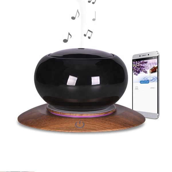 High Quality Humidifier Aromatherapy Essential Oils Humidifier Smart App Control Music Ceramic Porcelain Aroma Diffuser
