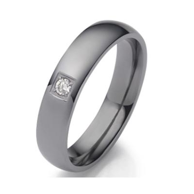 Custom Logo Men Tantalum Ring Precious Jewelry Blank Men Wedding Rings