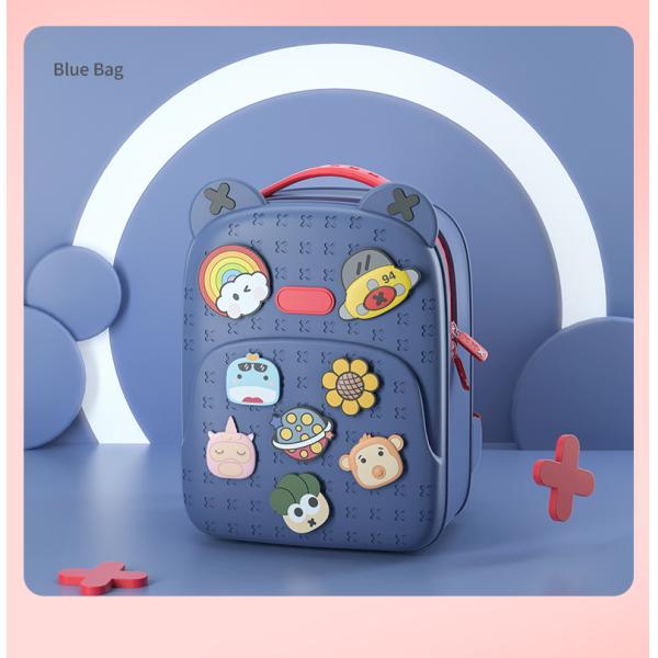 KOOOL Protection de la colonne vertébrale sac à dos école imperméable pour les enfants EVA