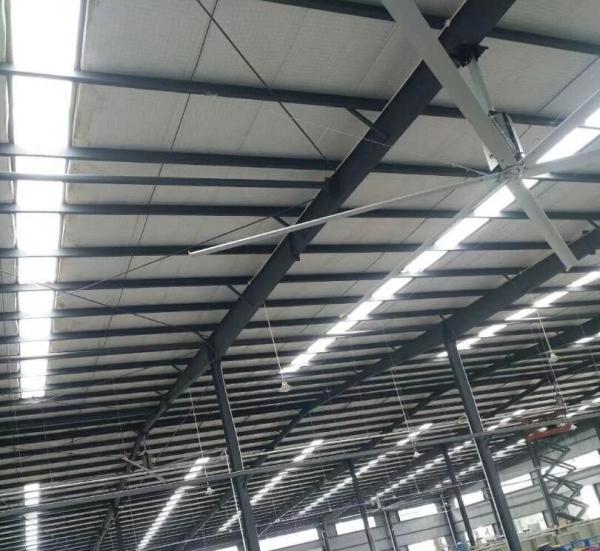 Fãs industriais de baixa velocidade do volume alto de 0.2KW 10FT 3m