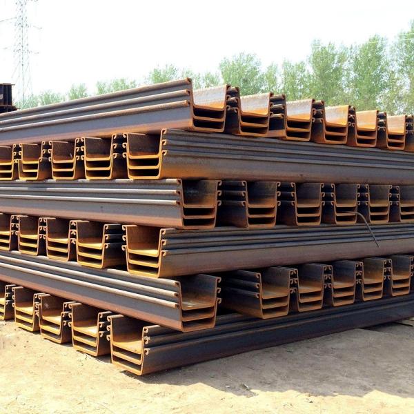 10.5-27.6MM Thick SY390 Carbon Steel Profile 400x85 To 750x225 U Shaped Steel