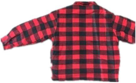 Pill Resistant Mens Heavy Duty Fleece Jacket Knit  Print 100% Polyester Shell