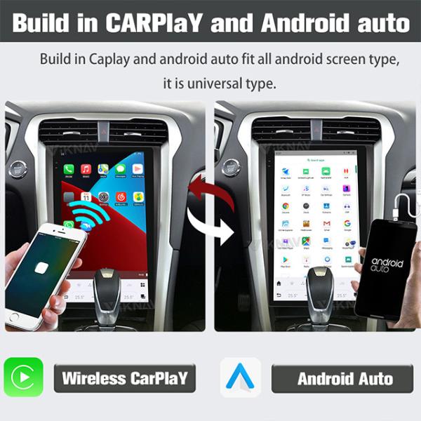 Wireless Android 11 Car Radio For Ford Mondeo 2013-2021 GPS Navigation