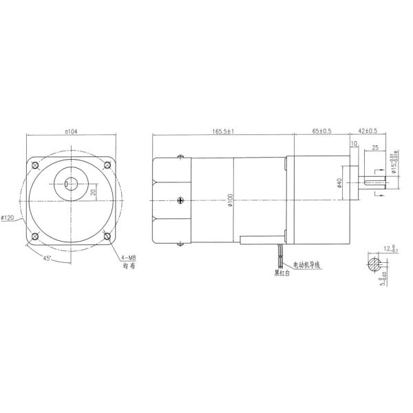 мотор 6RK250GN-CF 6GU3-200K YN100-250F 100JB3-200G10L шестерни управления скоростью 250W 104mm