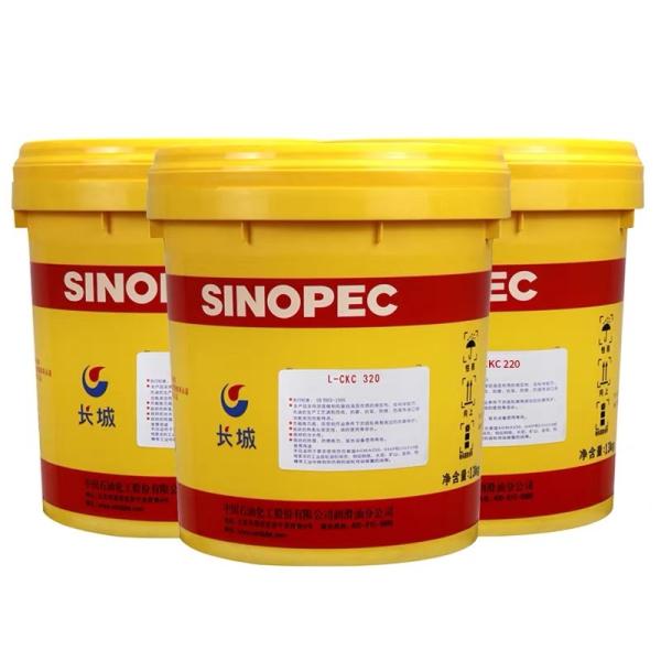 Sinopec 170KG L-CKC 320 Industrial Closed Gear Oil In Various Types Of Reducers