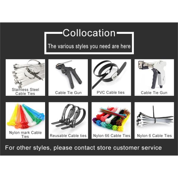 Собственная личность запирая связи кабеля нейлона 66/связи застежка-молнии/обручи связи